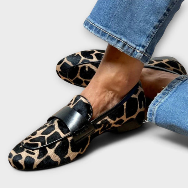Léonie | Leopard Moccasin