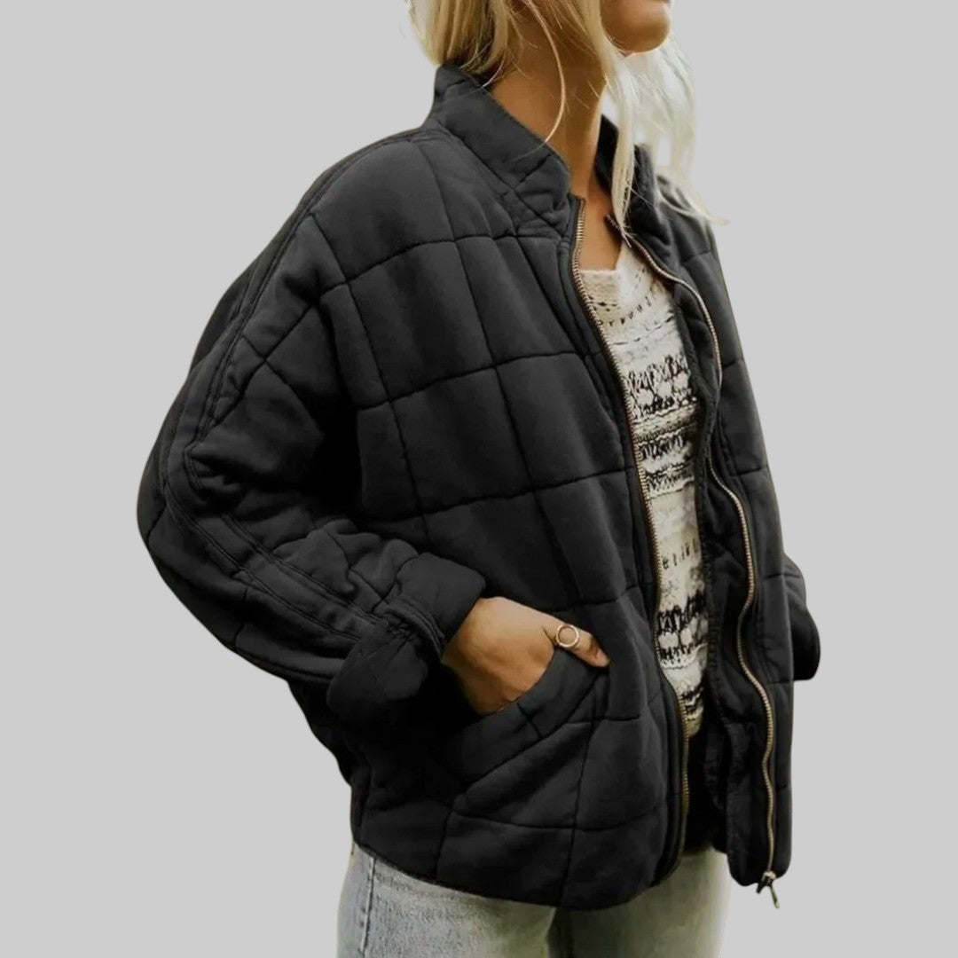 Josiane | Elegant Oversized Quilted Jacket