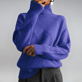 Lauren | Luxurious Cashmere Sweater with Stand Collar
