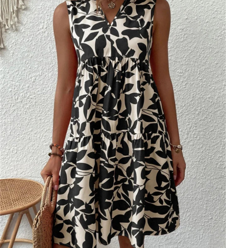 Tasha | Flowing and Balanced Midi Dress