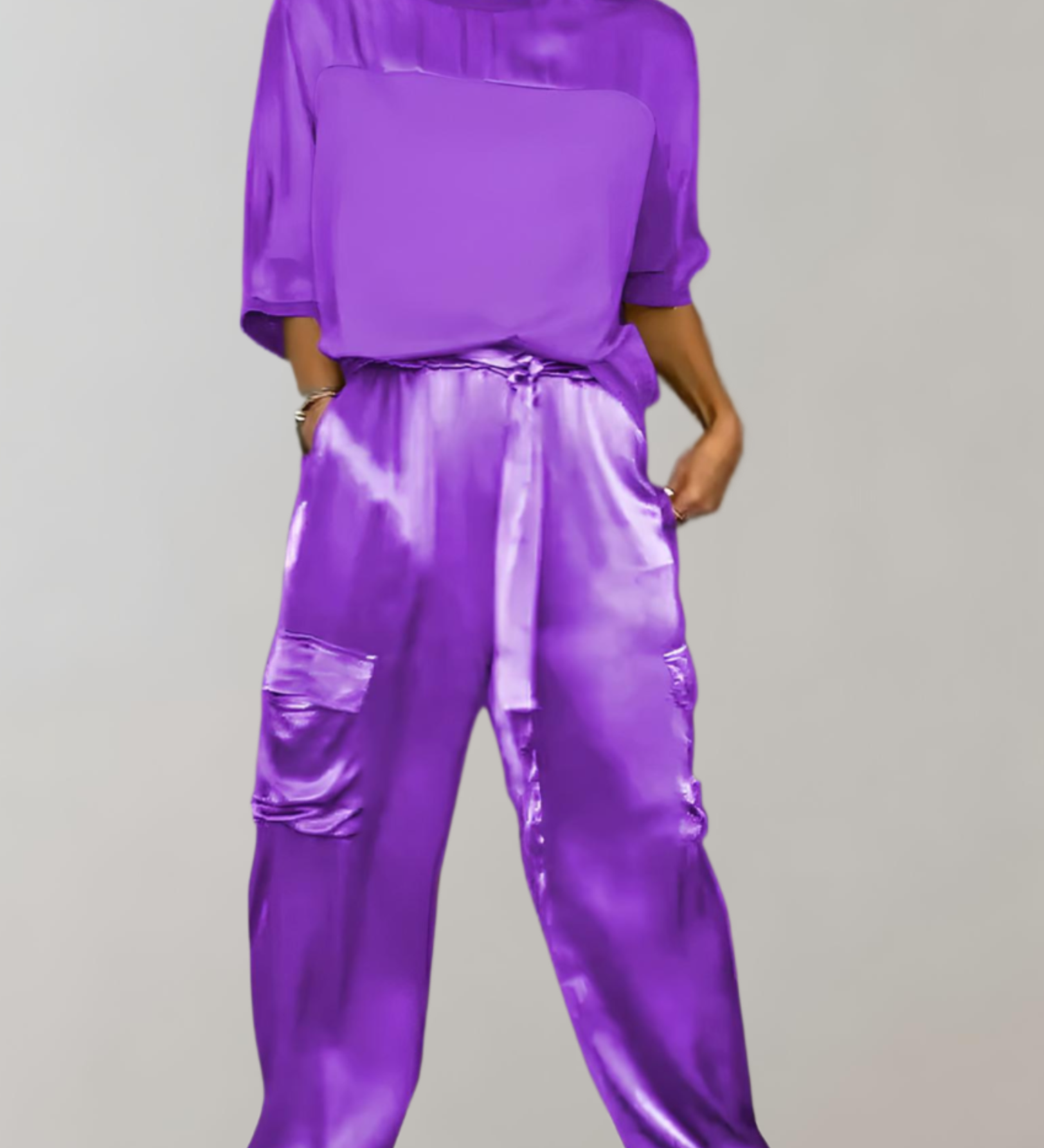 Finley | Cargo Silk Lounge Set