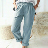 Neria | Soft-Textured Pants