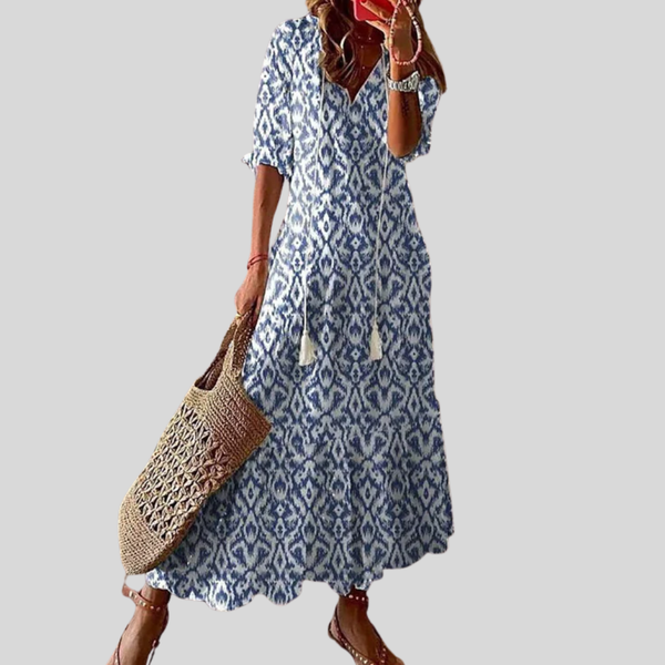 Michaela | Boho Tummy-Coverage Dress