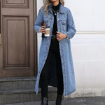 Harlow | Longline Denim Coat