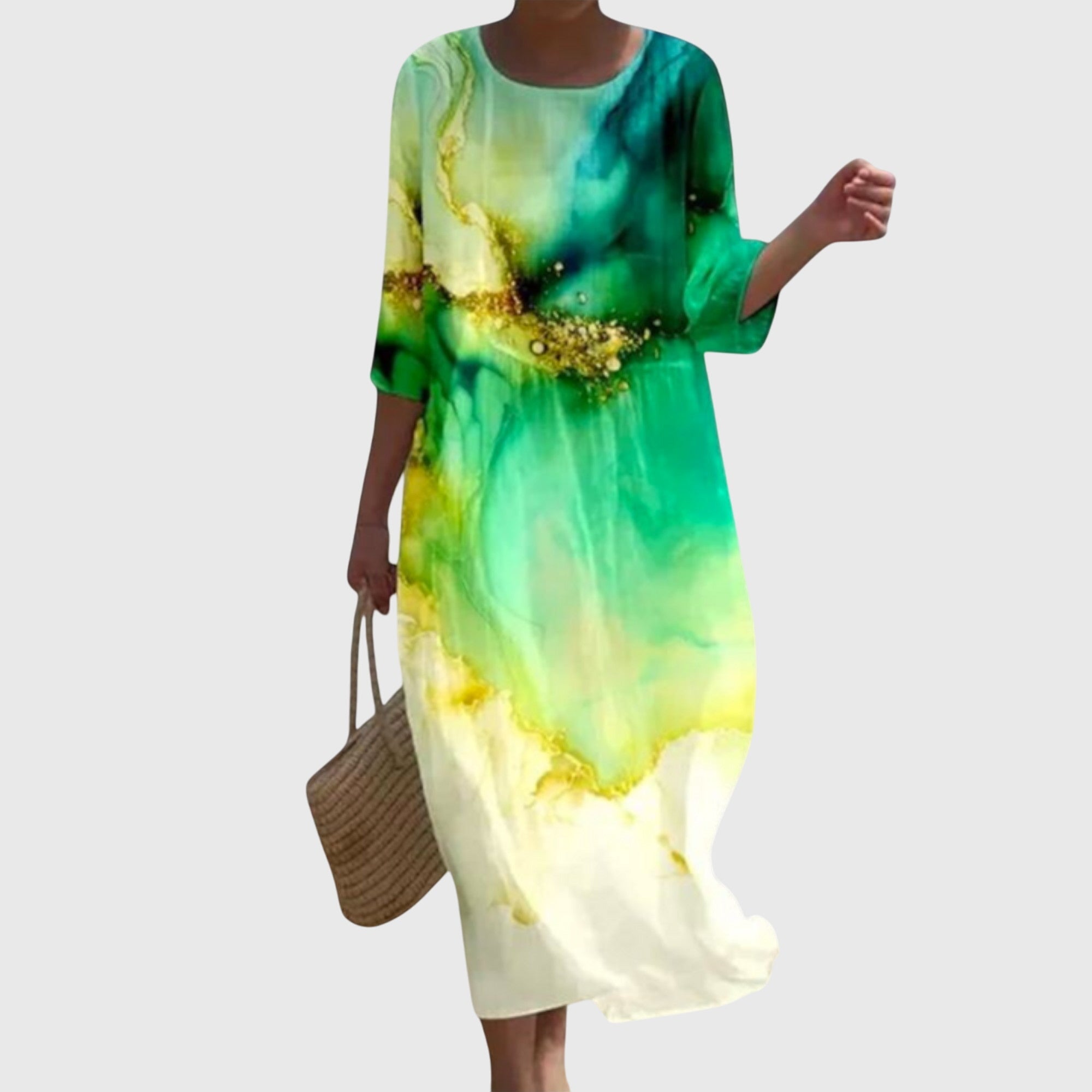 Hayley | Elegant Floral Maxi Dress