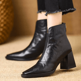 Vivienne | Luxurious Mid-Heel Ankle Boots