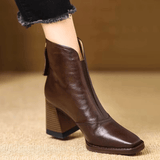 Vivienne | Luxurious Mid-Heel Ankle Boots
