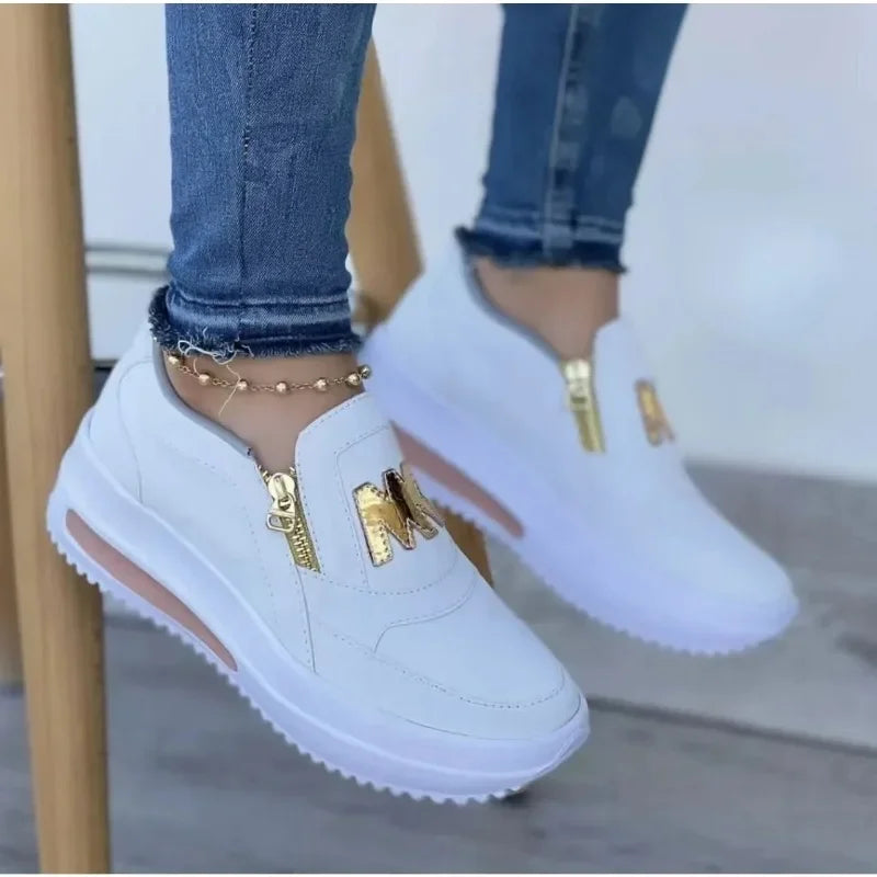 Ernestine | ZipStep™ Sneakers for Fashionable and Pain-Free Steps